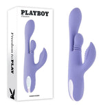 Playboy Pleasure NUBBIN RUBBIN - Thrusting Rabbit Vibrator - VIBRATORS