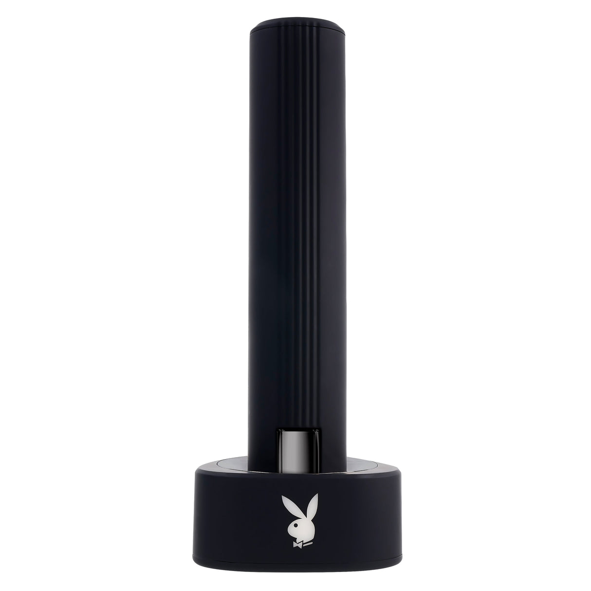 Playboy Pleasure PLEASURE ZONE - Black 21.4 cm Rechargeable Vibrator with USB Charging Dock - VIBRATORS