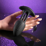 Playboy Pleasure Rim Shot Vibrating Butt Plug – Flicking & Rechargeable - ANAL TOYS
