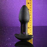 Playboy Pleasure Rim Shot Vibrating Butt Plug – Flicking & Rechargeable - ANAL TOYS