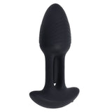 Playboy Pleasure Rim Shot Vibrating Butt Plug – Flicking & Rechargeable - ANAL TOYS