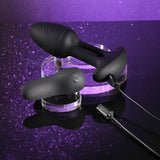 Playboy Pleasure Rim Shot Vibrating Butt Plug – Flicking & Rechargeable - ANAL TOYS