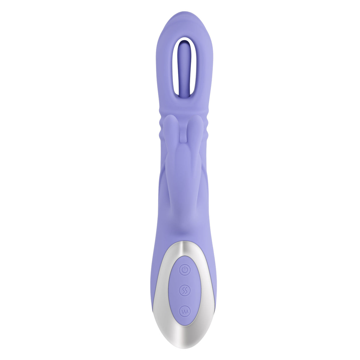 Playboy Pleasure Tap Me In Purple Rabbit Vibrator - VIBRATORS
