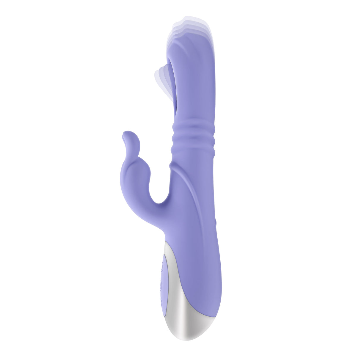 Playboy Pleasure Tap Me In Purple Rabbit Vibrator - VIBRATORS