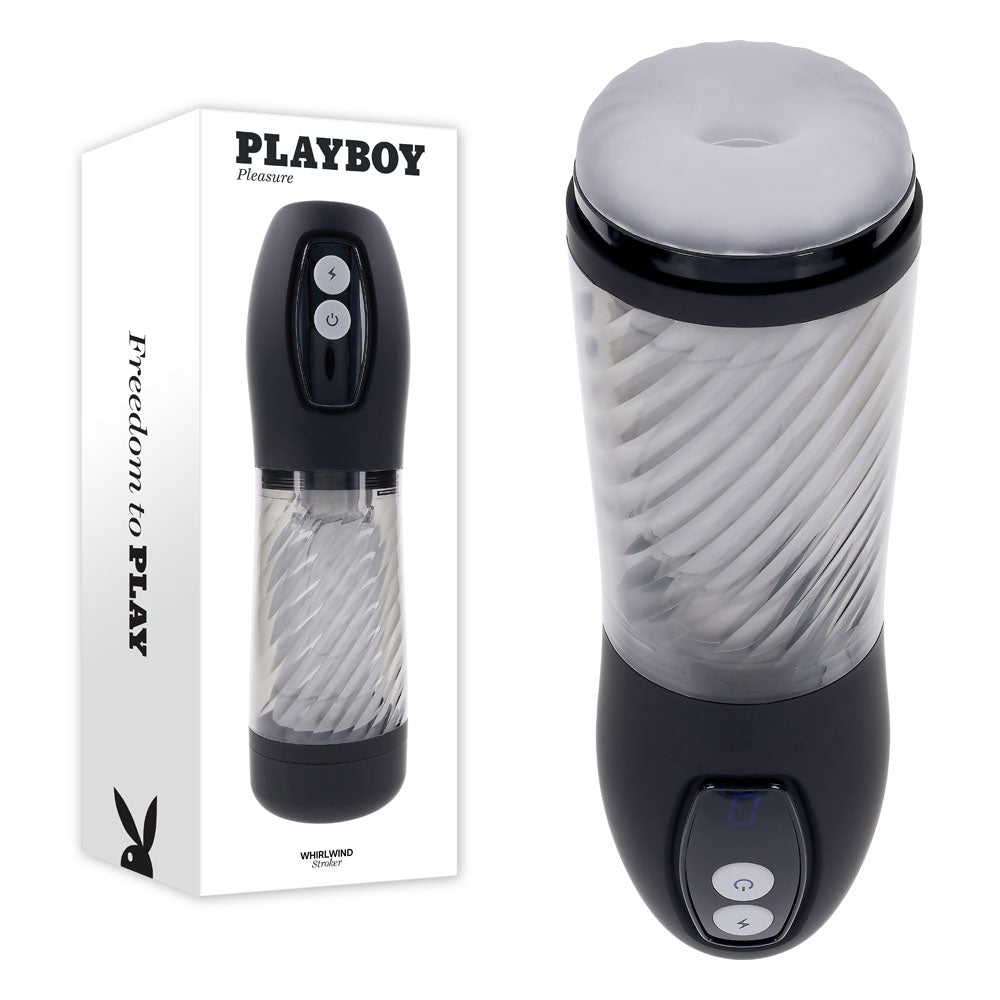 Playboy Pleasure WHIRLWIND - Thrusting and Spinning Auto Stroker - MASTURBATORS