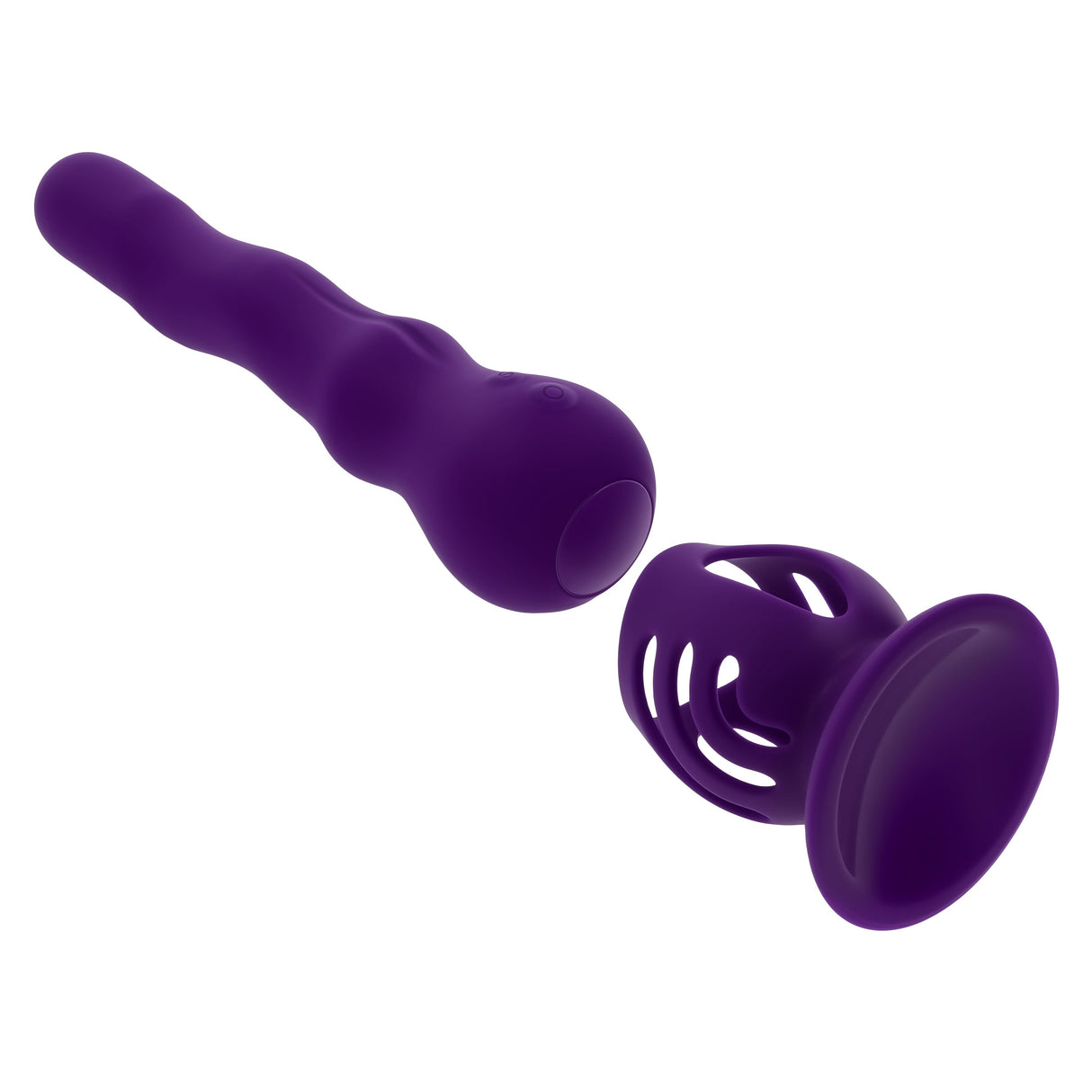 Playboy Pleasure Wiggle It Purple Wiggling Vibrator - VIBRATORS