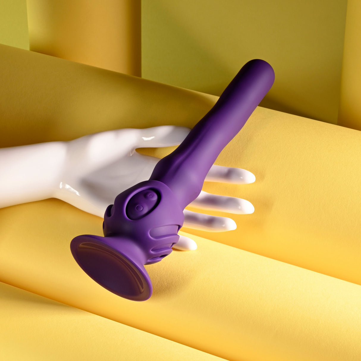 Playboy Pleasure Wiggle It Purple Wiggling Vibrator - VIBRATORS