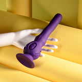 Playboy Pleasure Wiggle It Purple Wiggling Vibrator - VIBRATORS