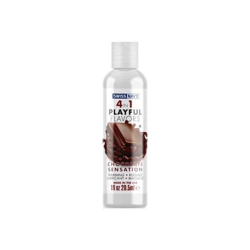 Playful Flavours 4 In 1 Chocolate Sensation 1oz/29.5ml - Lotions & Potions