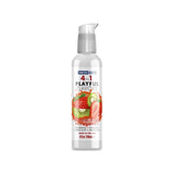 Playful Flavours 4 In 1 Strawberry/Kiwi Pleasure 4oz/118ml - Lotions & Potions