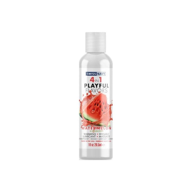 Playful Flavours 4 In 1 Watermelon 1oz/29.5ml - Naughty by Nature Adult Store