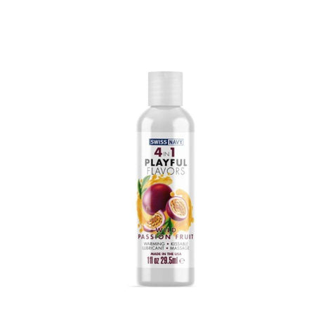 Playful Flavours 4 In 1 Wild Passion Fruit 1oz/29.5ml - Naughty by Nature Adult Store