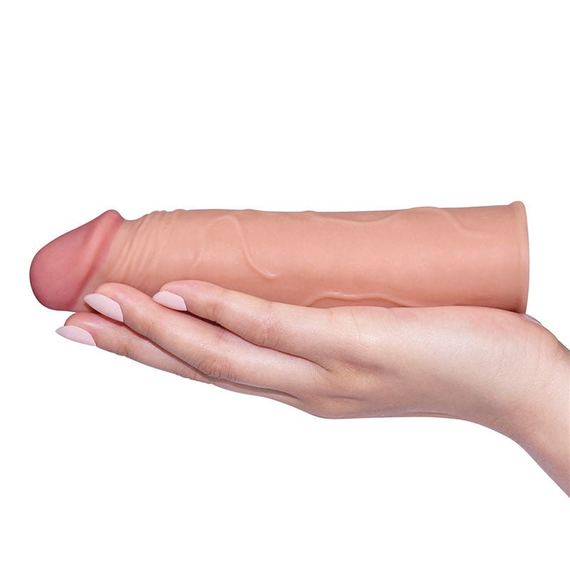 Pleasure X - Tender 1'' Sleeve - Flesh 2.54 cm Penis Extension - SLEEVES