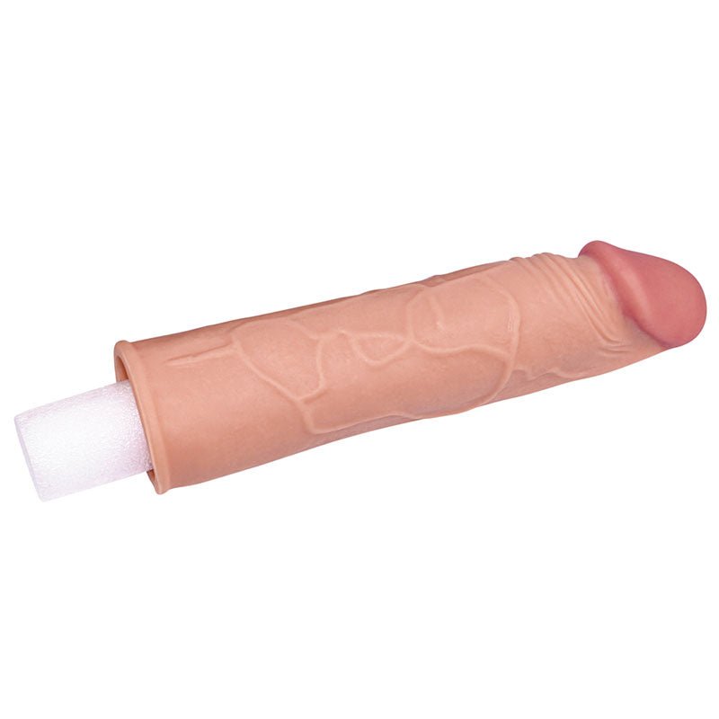 Pleasure X - Tender 1'' Sleeve - Flesh 2.54 cm Penis Extension - SLEEVES