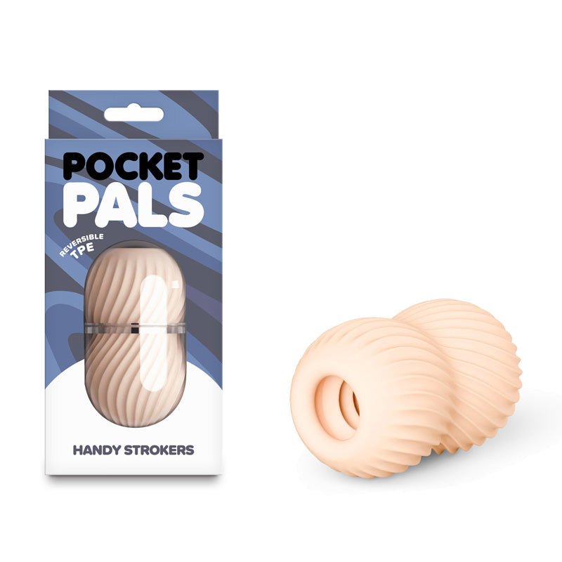Pocket Pals Misty Flesh Mini Stroker Realistic Male Sex Toy - MASTURBATORS