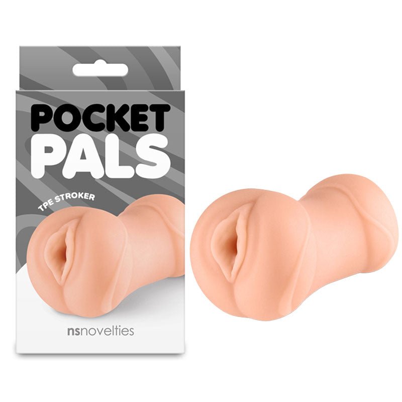 Pocket Pals Vagina Stroker - Tan Vagina Stroker - MASTURBATORS
