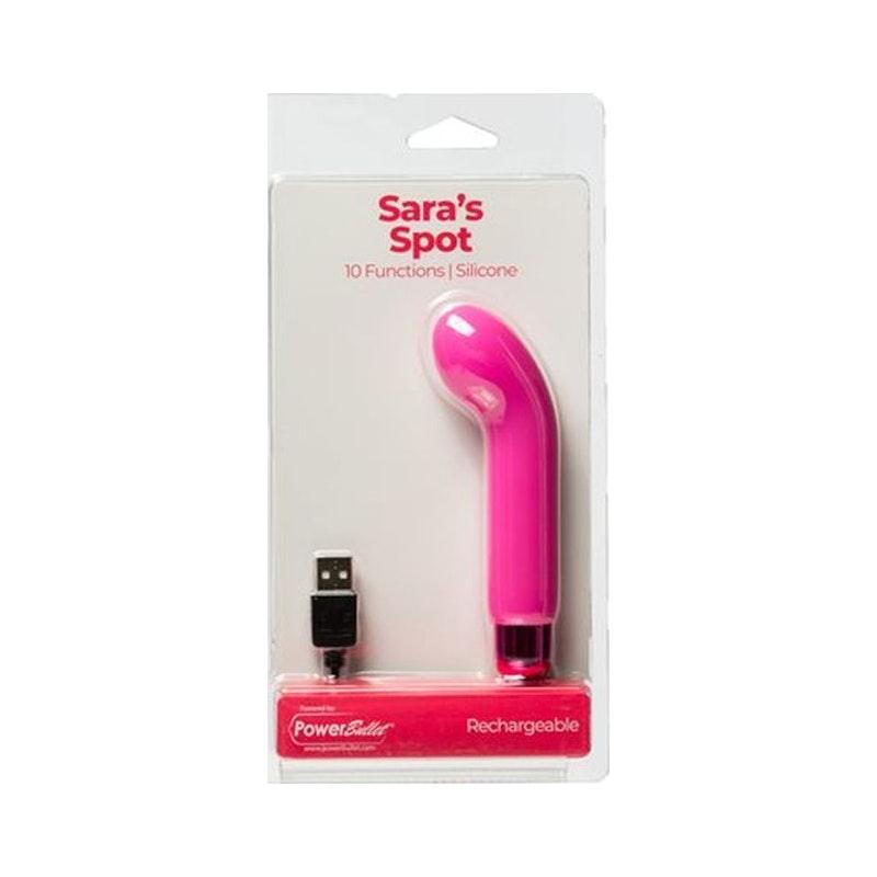 Power Bullet Sara’s Spot Vibrator Pink - Adult Toys