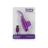 Power Bullet Teasing Tongue w Rechargeable Bullet Purple - Adult Toys
