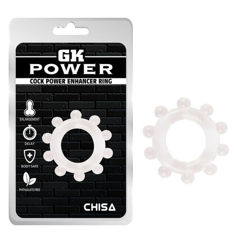 Power Enhancer Ring Clear - Naughty by Nature Adult Store
