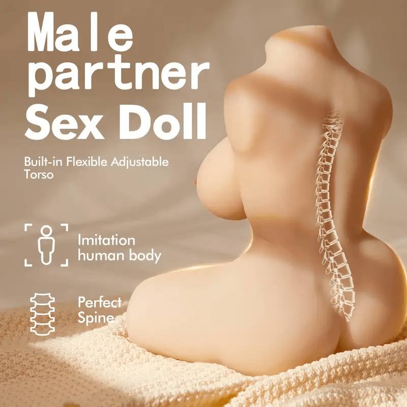 Pre Order Adjustable Realistic Torso Sex Toy for Ultimate Pleasure - Sex Doll
