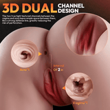 Pre Order High - Quality Realistic Torso with Textured Tunnels Perky Breasts - Sex Doll