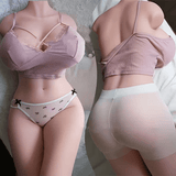 Pre Order Realistic TPE Big Boobs Half Body Sex Doll, Dual Channels - Sex Doll