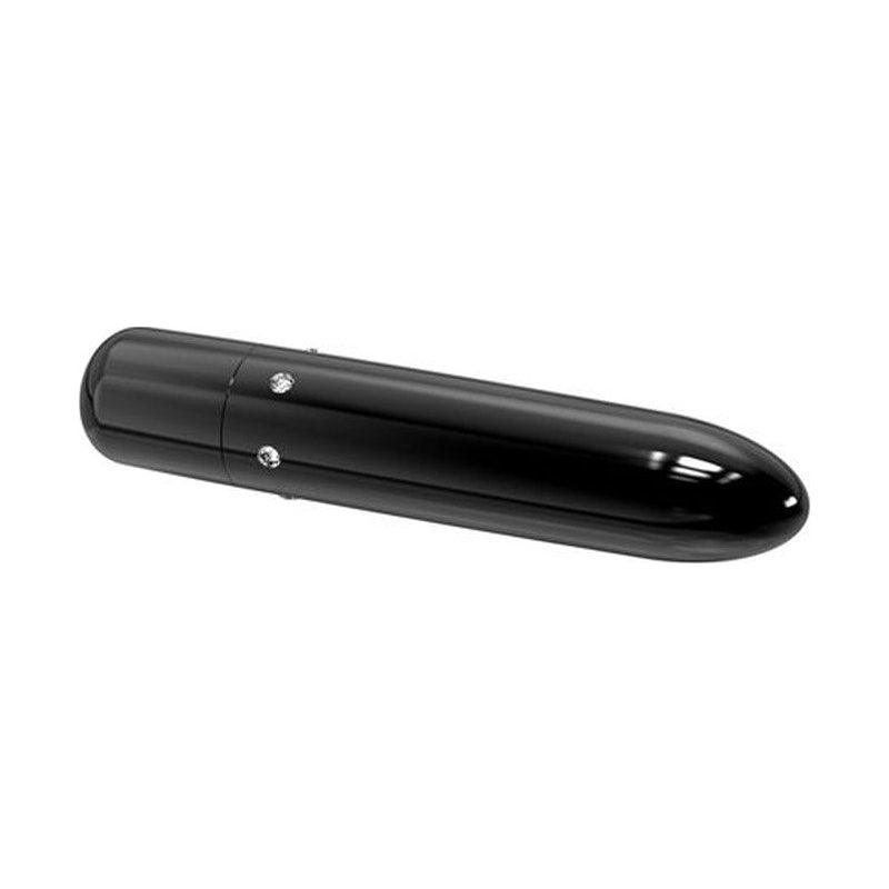 Pretty Point 4in Power Bullet Black - Adult Toys