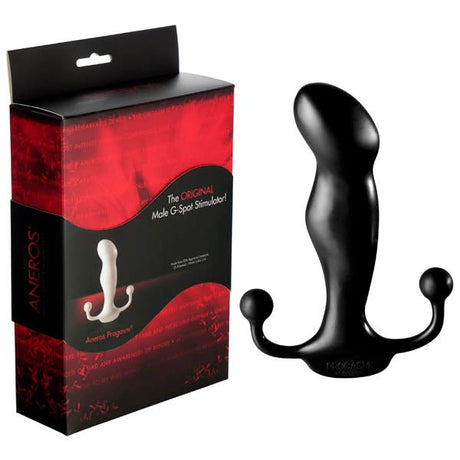 Progasm - Black Ice - Black Prostate Massager - Naughty by Nature Adult Store