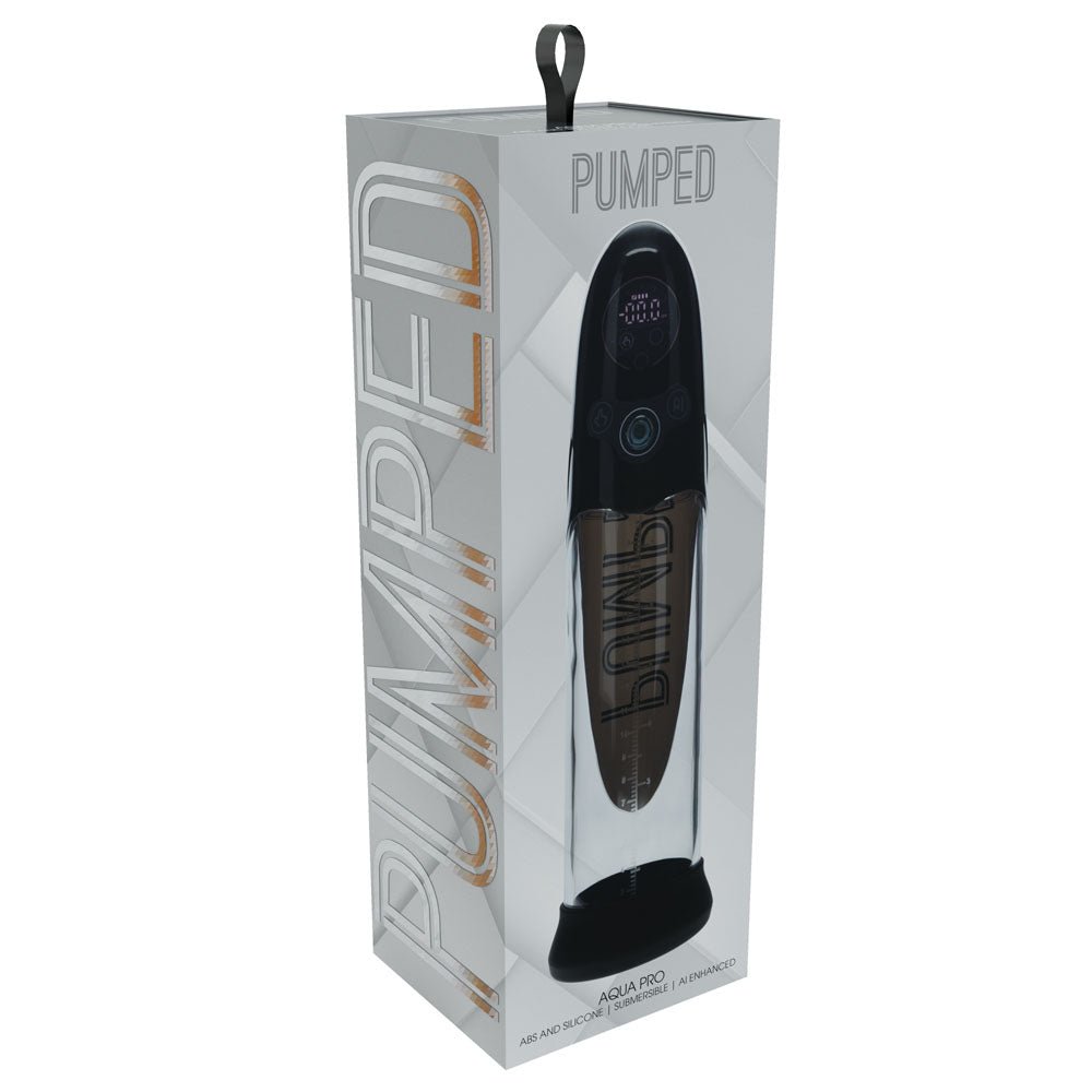 PUMPED Aqua - Pro - AI - Enabled Submersible Auto Penis Pump - PUMPS - Naughty by Nature Adult Store