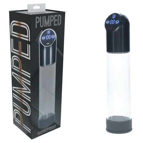 PUMPED Automatic Waterproof Pump - Gun Metal - PUMPS - Naughty by Nature Adult Store