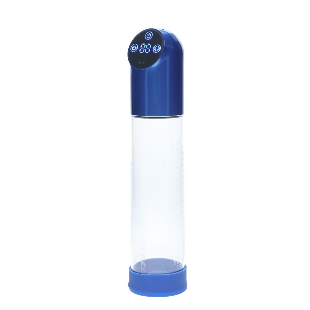PUMPED Automatic Waterproof Pump - Metal Blue - PUMPS - Naughty by Nature Adult Store