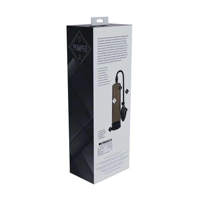 PUMPED Basic Pump 1 - Black - Black Penis Pump - PUMPS