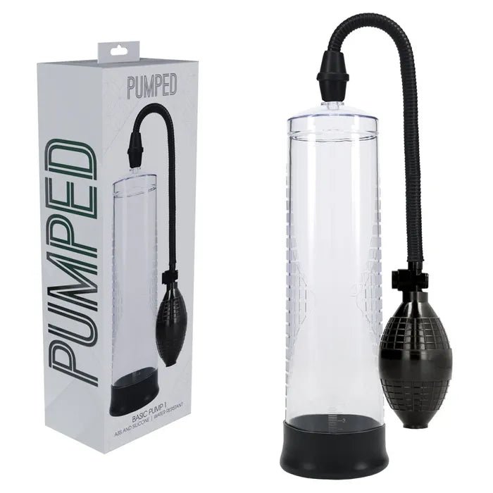 PUMPED Basic Pump 1 - Transparent - Clear Penis Pump - PUMPS
