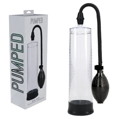 PUMPED Basic Pump 1 - Transparent - Clear Penis Pump - PUMPS