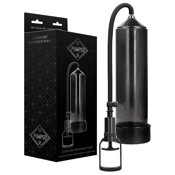 Pumped Comfort Beginner Pump - Black Penis Pump - PUMPS