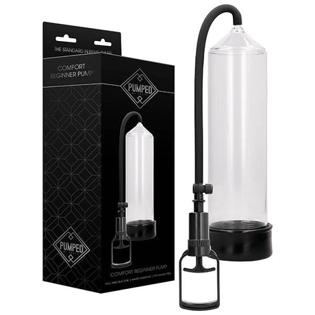 Pumped Comfort Beginner Pump - Clear Penis Pump - PUMPS - Naughty by Nature Adult Store