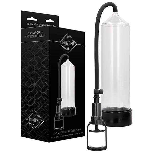 Pumped Comfort Beginner Pump - Clear Penis Pump - PUMPS - Naughty by Nature Adult Store