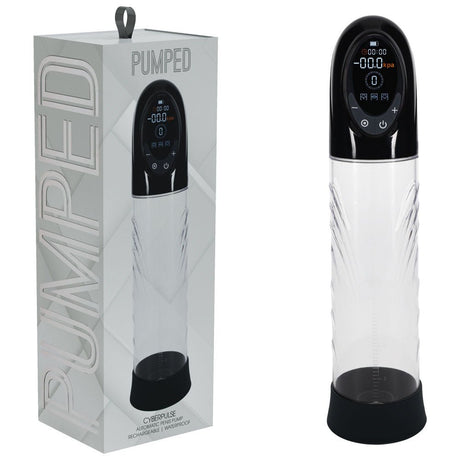 PUMPED CyberPulse Automatic Penis Pump - Black - PUMPS - Naughty by Nature Adult Store