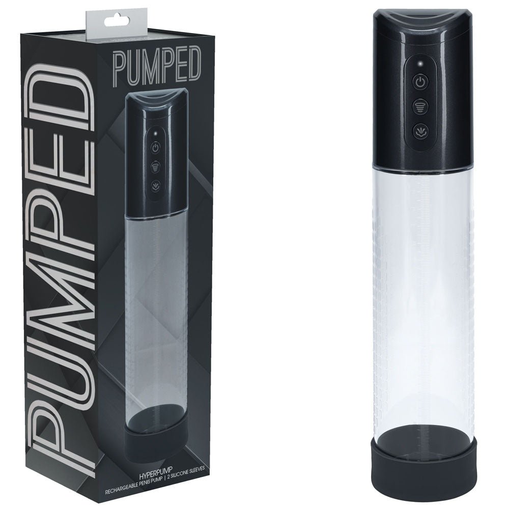 PUMPED Hyperpump Automatic Pump - Gunmetal - PUMPS
