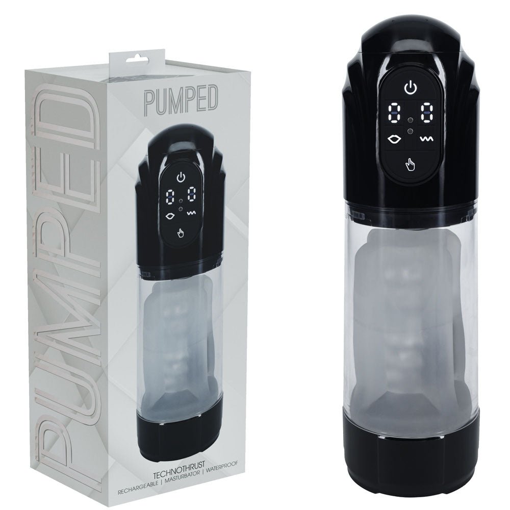 PUMPED TechnoThrust Auto Masturbator - MASTURBATORS - Naughty by Nature Adult Store