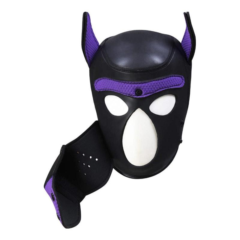 Puppy Play Mask Purple - Adult Toys