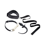 Puppy Play Set incl Gag, Plug and Collar Black - Adult Toys