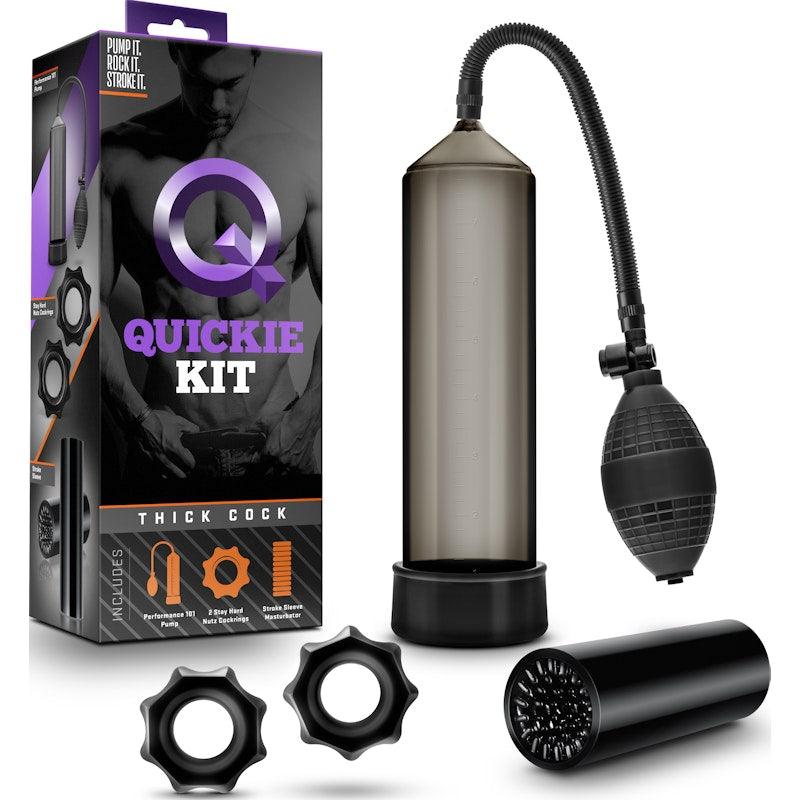 Quickie Kit Thick Cock Black - Naughty by Nature Adult Store