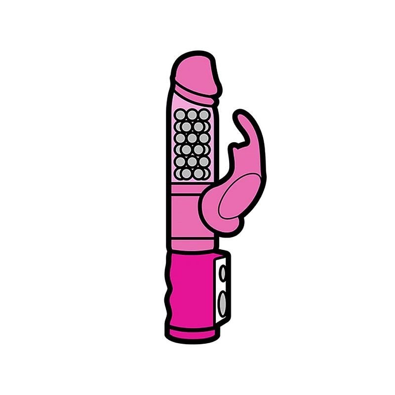 Rabbit Enamel Pin - Adult Toys