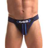 Rally Jock Strap Blue - Lingerie