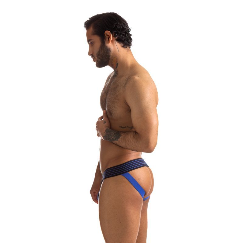 Rally Jock Strap Blue - Lingerie