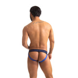 Rally Jock Strap Blue - Lingerie