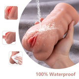 Ramar Realistic Vibrating Anal Vaginal Masturbator - Adult Toys