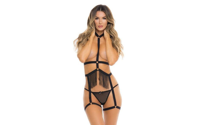 Rassel Tassel 3 Pc Set - Lingerie