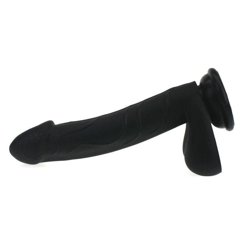 Realistic Cock w Balls Black - Naughty by Nature Adult Store